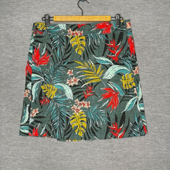 RipSkirt Hawaii Wrap Skirt Size Medium Hawaiian Print Longer Length Women’s - Picture 1 of 5